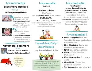 Activités Parents/enfants rentrée 2022