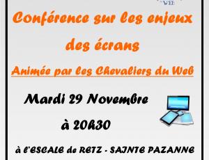 Conférence sur les écrans
