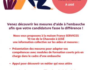 Pr�sentation aides et mesures de France Travail