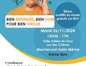 BIEN ENTENDRE BIEN VOIR POUR BIEN VIEILLIR