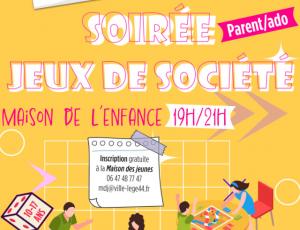 Soir�e jeux de soci�t�