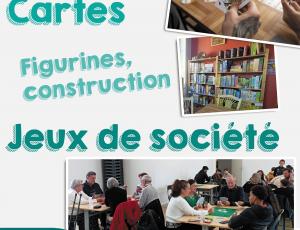 Apr�s-midi jeux + Ludoth�que permanence pr�ts/retours