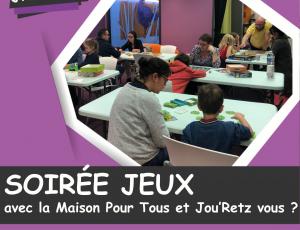 Soir�e ludoth�que � la m�diath�que