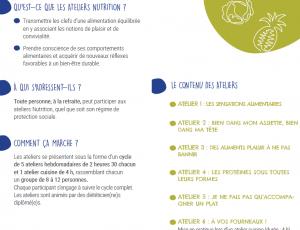 Ateliers nutrition