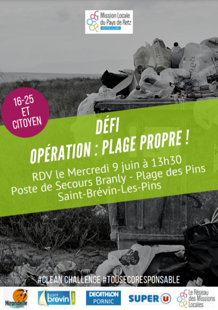 Clean Challenge - collecte de déchets Clean Challenge - collecte de déchets