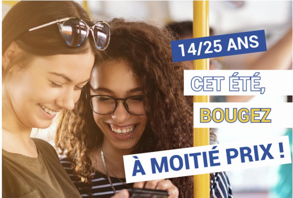 14-25 ans : cet été bougez à moitié prix 14-25 ans : cet été bougez à moitié prix