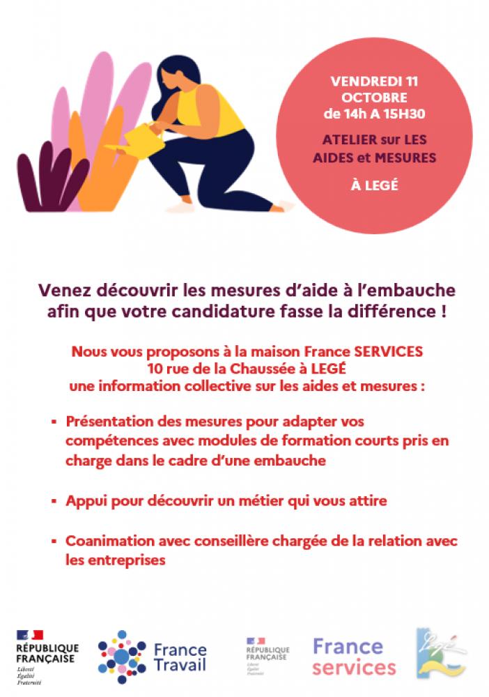 Présentation aides et mesures de France Travail Présentation aides et mesures de France Travail