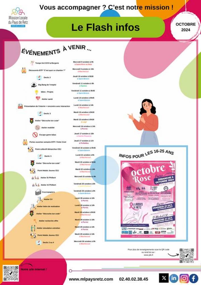 Evènement pour les 16-25 ans : ça bouge en Pays de Retz Evènement pour les 16-25 ans : ça bouge en Pays de Retz