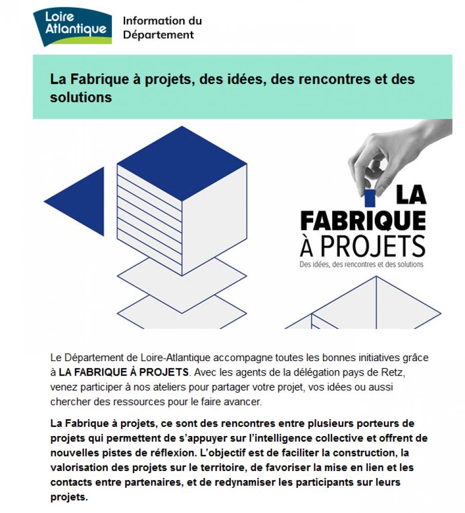 La fabrique à projets La fabrique à projets
