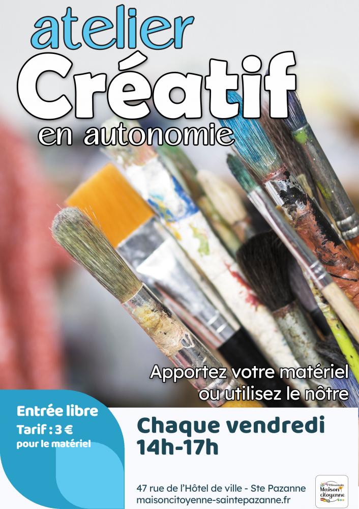 Ateliers créatifs en autonomie Ateliers créatifs en autonomie