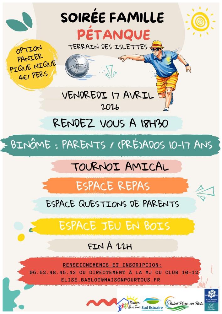Tournoi de pétanque amical Tournoi de pétanque amical