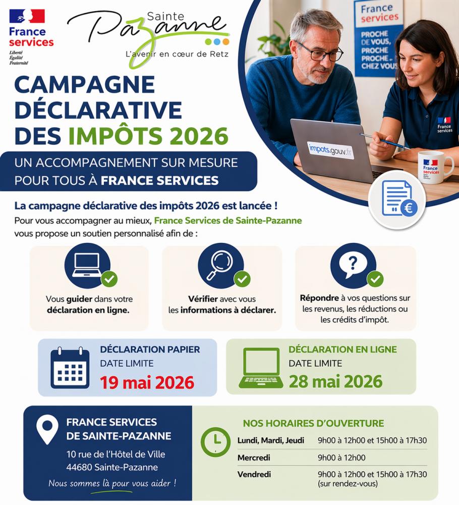 Permanence Impôts - France Services Permanence Impôts - France Services